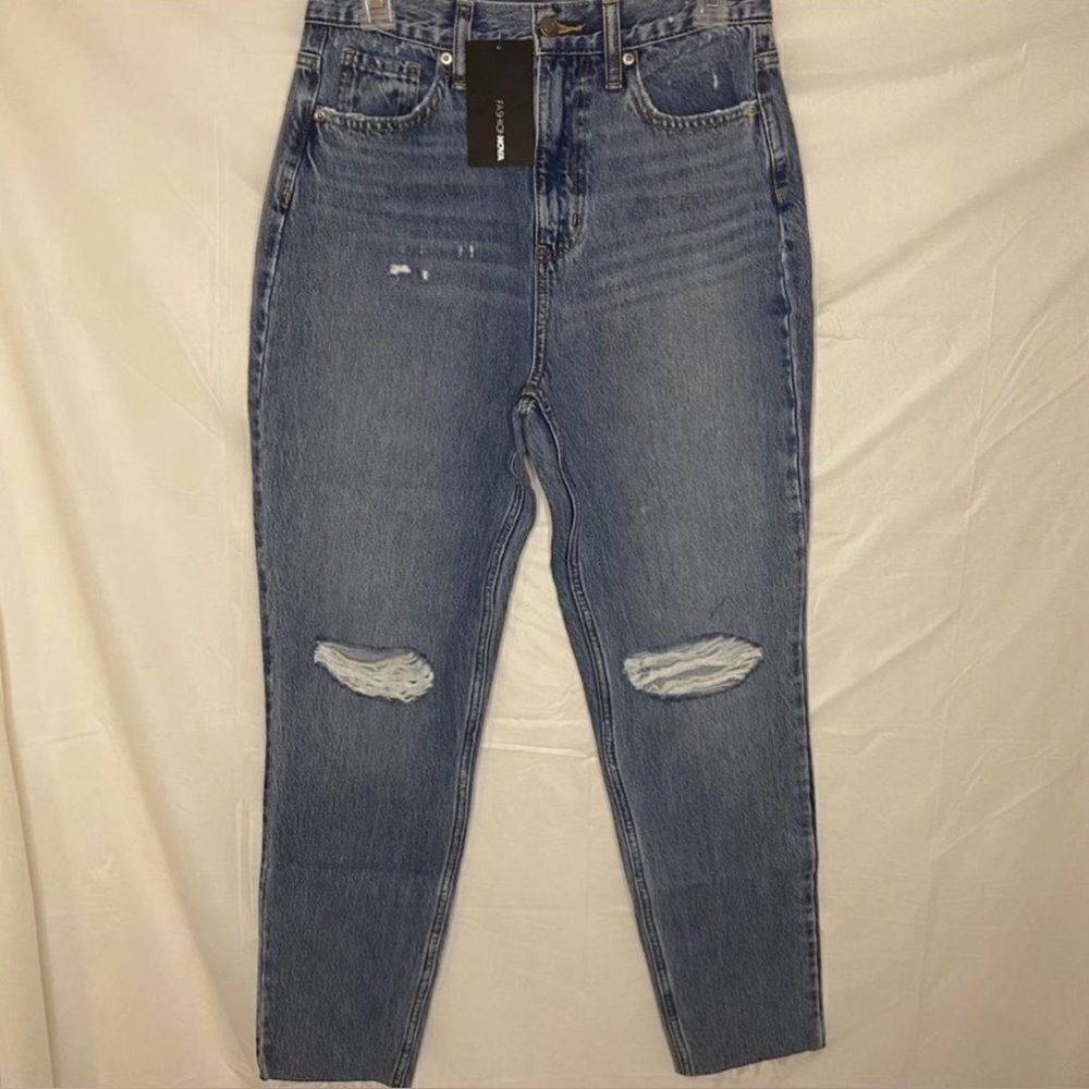 Fashion Nova Mom Jeans Size 3